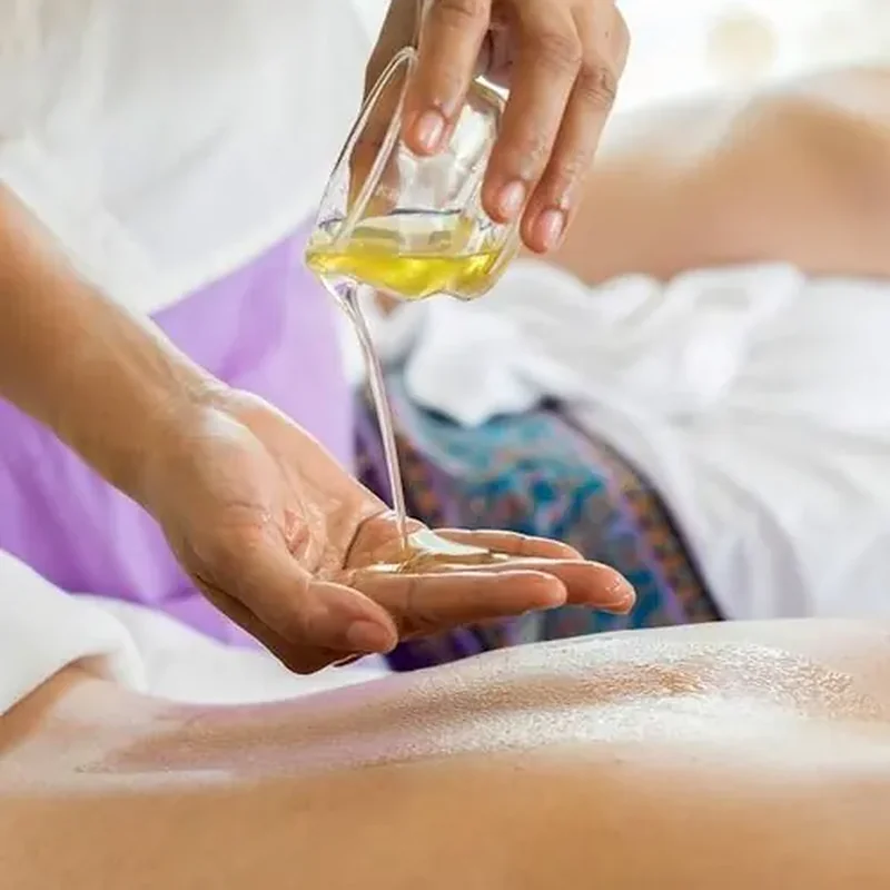 Massage therapy at Silver Sea Day Spa